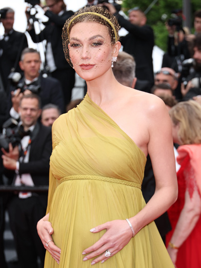 Karlie Kloss in Dijon Gown