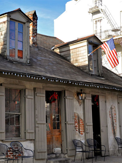 Lafitte's Blacksmith Shop Bar, New Orleans, Louisiana (est. early 18th century)