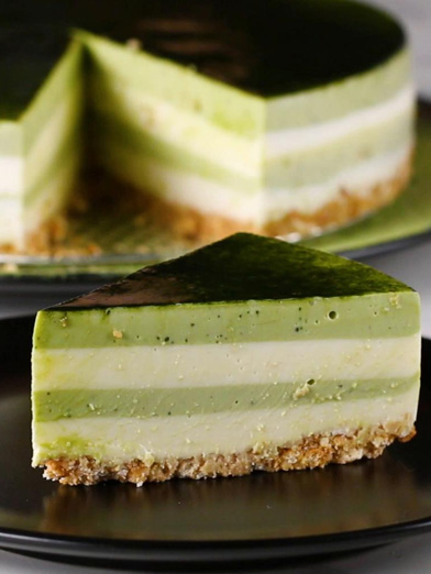 Matcha Green Tea Cheesecake